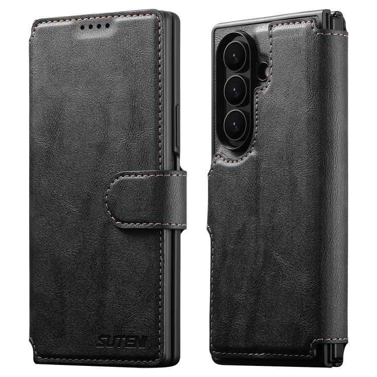 Suteni Q05 2-in-1 Multi-function Detachable Wallet MagSafe Phone Case, For Samsung Galaxy Z Fold7 5G, For Samsung Galaxy Z Fold6