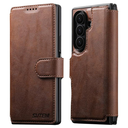 Suteni Q05 2-in-1 Multi-function Detachable Wallet MagSafe Phone Case, For Galaxy Z Fold8 Ultra 5G, For Galaxy Z Fold7 5G, For Galaxy Z Fold6