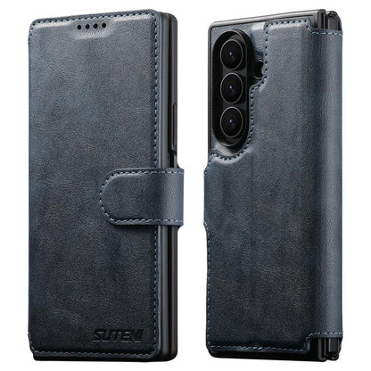 Suteni Q05 2-in-1 Multi-function Detachable Wallet MagSafe Phone Case, For Galaxy Z Fold8 Ultra 5G, For Galaxy Z Fold7 5G, For Galaxy Z Fold6