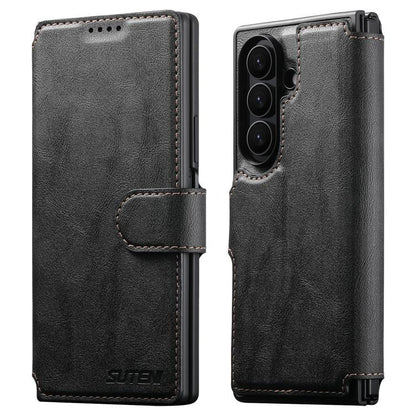Suteni Q05 2-in-1 Multi-function Detachable Wallet MagSafe Phone Case, For Galaxy Z Fold8 Ultra 5G, For Galaxy Z Fold7 5G, For Galaxy Z Fold6