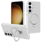 Kalebol Metal Frame Frosted MagSafe Holder PC Phone Case, For Samsung Galaxy S23 Ultra 5G, For Samsung Galaxy S23+ 5G, For Samsung Galaxy S23 5G, For Samsung Galaxy S22 Ultra 5G, For Samsung Galaxy S22+ 5G, For Samsung Galaxy S22 5G
