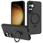 Kalebol Metal Frame Frosted MagSafe Holder PC Phone Case, For Samsung Galaxy S23 Ultra 5G, For Samsung Galaxy S23+ 5G, For Samsung Galaxy S23 5G, For Samsung Galaxy S22 Ultra 5G, For Samsung Galaxy S22+ 5G, For Samsung Galaxy S22 5G