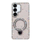 Rhinestone Glitter Kickstand Dual-side IMD Phone Case, For Samsung Galaxy S26+ 5G, For Samsung Galaxy S26 Ultra 5G, For Samsung Galaxy S26 5G, For Samsung Galaxy S25 FE  5G, For Samsung Galaxy A07, For Samsung Galaxy A17 5G, For Samsung Galaxy A56 5G  ...