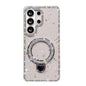 Rhinestone Glitter Kickstand Dual-side IMD Phone Case, For Samsung Galaxy S26+ 5G, For Samsung Galaxy S26 Ultra 5G, For Samsung Galaxy S26 5G, For Samsung Galaxy S25 FE  5G, For Samsung Galaxy A07, For Samsung Galaxy A17 5G, For Samsung Galaxy A56 5G  ...