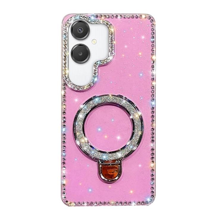 Rhinestone Glitter Kickstand Dual-side IMD Phone Case, For Samsung Galaxy S26+ 5G, For Samsung Galaxy S26 Ultra 5G, For Samsung Galaxy S26 5G, For Samsung Galaxy S25 FE  5G, For Samsung Galaxy A07, For Samsung Galaxy A17 5G, For Samsung Galaxy A56 5G  ...