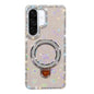 Rhinestone Glitter Kickstand Dual-side IMD Phone Case, For Samsung Galaxy A36 5G, For Samsung Galaxy S25 5G, For Samsung Galaxy S25+ 5G, For Samsung Galaxy S25 Ultra 5G, For Samsung Galaxy A16 5G, For Samsung Galaxy S24 FE 5G, For Samsung Galaxy A15 5G...