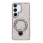 Rhinestone Glitter Kickstand Dual-side IMD Phone Case, For Samsung Galaxy S26+ 5G, For Samsung Galaxy S26 Ultra 5G, For Samsung Galaxy S26 5G, For Samsung Galaxy S25 FE  5G, For Samsung Galaxy A07, For Samsung Galaxy A17 5G, For Samsung Galaxy A56 5G  ...