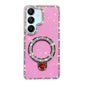 Rhinestone Glitter Kickstand Dual-side IMD Phone Case, For Samsung Galaxy A36 5G, For Samsung Galaxy S25 5G, For Samsung Galaxy S25+ 5G, For Samsung Galaxy S25 Ultra 5G, For Samsung Galaxy A16 5G, For Samsung Galaxy S24 FE 5G, For Samsung Galaxy A15 5G...