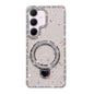 Rhinestone Glitter Kickstand Dual-side IMD Phone Case, For Samsung Galaxy A35 5G, For Samsung Galaxy S24 Ultra 5G, For Samsung Galaxy S24+ 5G, For Samsung Galaxy S24 5G, For Samsung Galaxy S23 Ultra 5G