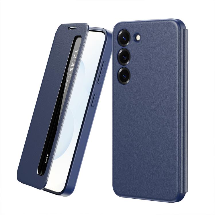 Smart View Window Leather Phone Case, For Samsung Galaxy A55, For Samsung Galaxy S24 5G, For Samsung Galaxy S23 FE 5G, For Samsung Galaxy Z Fold5, For Samsung Galaxy S23+ 5G, For Samsung Galaxy S23 5G, For Samsung Galaxy Z Fold4                        ...