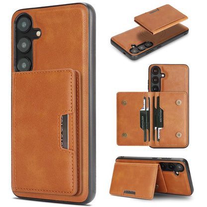 Kalebol Strong MagSafe Magnetic Two-Fold Card Bag Leather Phone Case, For Galaxy S26+ 5G, For Galaxy S26 Ultra 5G, For Galaxy S26 5G, For Galaxy S25 5G, For Galaxy S25+ 5G, For Galaxy S25 Ultra 5G, For Galaxy S24 Ultra 5G, For Galaxy S24+ 5G
