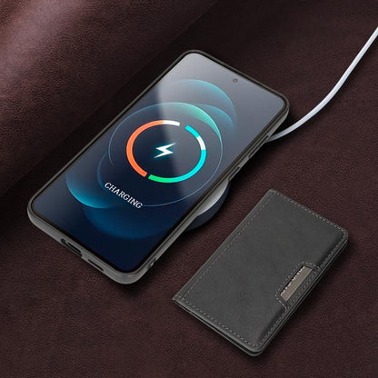 Kalebol Strong MagSafe Magnetic Two-Fold Card Bag Leather Phone Case, For Galaxy S26+ 5G, For Galaxy S26 Ultra 5G, For Galaxy S26 5G, For Galaxy S25 5G, For Galaxy S25+ 5G, For Galaxy S25 Ultra 5G, For Galaxy S24 Ultra 5G, For Galaxy S24+ 5G