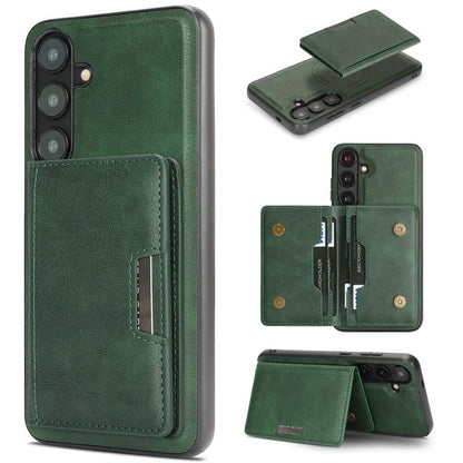 Kalebol Strong MagSafe Magnetic Two-Fold Card Bag Leather Phone Case, For Galaxy S26+ 5G, For Galaxy S26 Ultra 5G, For Galaxy S26 5G, For Galaxy S25 5G, For Galaxy S25+ 5G, For Galaxy S25 Ultra 5G, For Galaxy S24 Ultra 5G, For Galaxy S24+ 5G