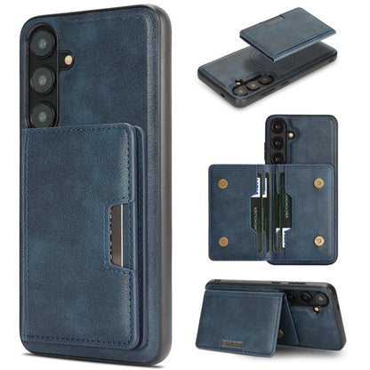 Kalebol Strong MagSafe Magnetic Two-Fold Card Bag Leather Phone Case, For Galaxy S26+ 5G, For Galaxy S26 Ultra 5G, For Galaxy S26 5G, For Galaxy S25 5G, For Galaxy S25+ 5G, For Galaxy S25 Ultra 5G, For Galaxy S24 Ultra 5G, For Galaxy S24+ 5G