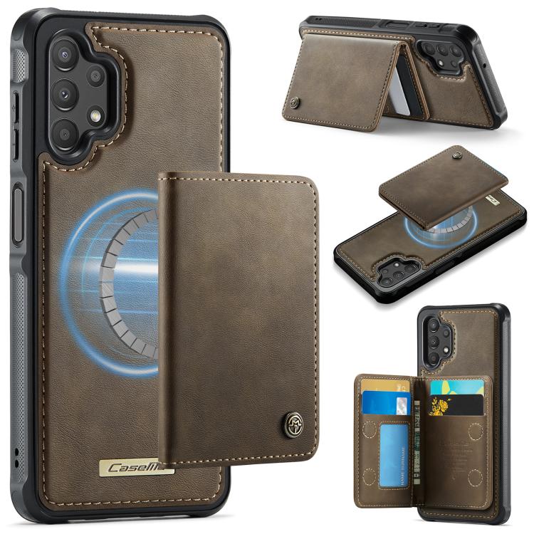 CaseMe Me80 Series Detachable Wallet Magnetic RFID Vegan Leather Phone Case, For Samsung Galaxy S20+ 5G, For Samsung Galaxy S25 / S24 5G, For Samsung Galaxy S25+ / S24+ 5G, For Samsung Galaxy A14 / M44 5G, For Samsung Galaxy A55 5G / A35 5G            ...