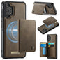 CaseMe Me80 Series Detachable Wallet Magnetic RFID Vegan Leather Phone Case, For Samsung Galaxy S20+ 5G, For Samsung Galaxy S25 / S24 5G, For Samsung Galaxy S25+ / S24+ 5G, For Samsung Galaxy A14 / M44 5G, For Samsung Galaxy A55 5G / A35 5G            ...