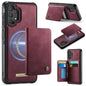 CaseMe Me80 Series Detachable Wallet Magnetic RFID Vegan Leather Phone Case, For Samsung Galaxy S20+ 5G, For Samsung Galaxy S25 / S24 5G, For Samsung Galaxy S25+ / S24+ 5G, For Samsung Galaxy A14 / M44 5G, For Samsung Galaxy A55 5G / A35 5G            ...