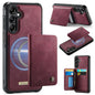 CaseMe Me80 Series Detachable Wallet Magnetic RFID Vegan Leather Phone Case, For Samsung Galaxy S20+ 5G, For Samsung Galaxy S25 / S24 5G, For Samsung Galaxy S25+ / S24+ 5G, For Samsung Galaxy A14 / M44 5G, For Samsung Galaxy A55 5G / A35 5G            ...
