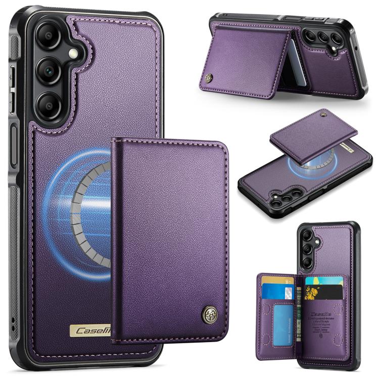 CaseMe Me80 Series Detachable Wallet Magnetic RFID Vegan Leather Phone Case, For Samsung Galaxy S20+ 5G, For Samsung Galaxy S25 / S24 5G, For Samsung Galaxy S25+ / S24+ 5G, For Samsung Galaxy A14 / M44 5G, For Samsung Galaxy A55 5G / A35 5G            ...