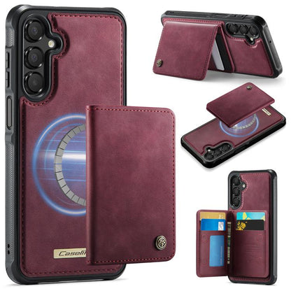 CaseMe Me80 Series Detachable Wallet Magnetic RFID Vegan Leather Phone Case, For Samsung Galaxy S24 FE 5G, For Samsung Galaxy S24 Ultra 5G, For Samsung Galaxy A15, For Samsung Galaxy S23 FE 5G, For Samsung Galaxy A54 5G, For Samsung Galaxy S23 Ultra 5G...