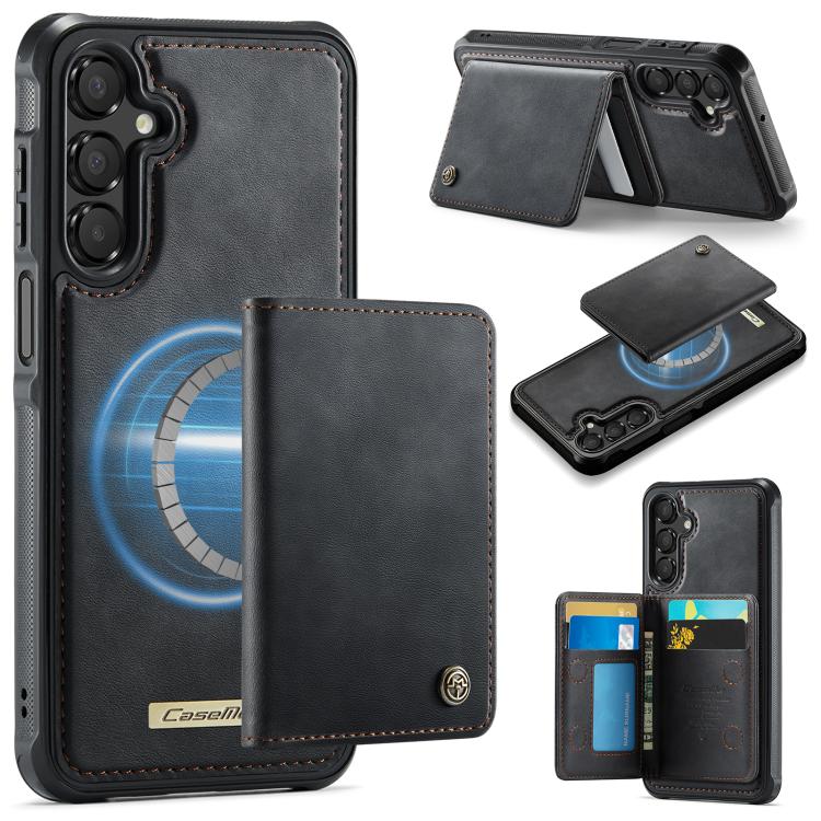 CaseMe Me80 Series Detachable Wallet Magnetic RFID Vegan Leather Phone Case, For Samsung Galaxy S26+ 5G, For Galaxy S26 Ultra 5G, For Samsung Galaxy S26 5G, For Samsung Galaxy S25 FE 5G, For Samsung Galaxy A17, For Samsung Galaxy S25 Edge 5G           ...