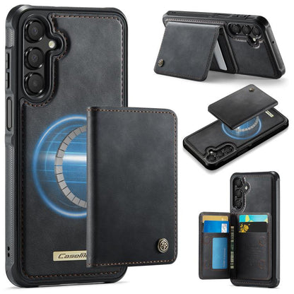 CaseMe Me80 Series Detachable Wallet Magnetic RFID Vegan Leather Phone Case, For Samsung Galaxy S26+ 5G, For Galaxy S26 Ultra 5G, For Samsung Galaxy S26 5G, For Samsung Galaxy S25 FE 5G, For Samsung Galaxy A17, For Samsung Galaxy S25 Edge 5G           ...