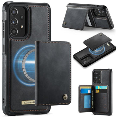CaseMe Me80 Series Detachable Wallet Magnetic RFID Vegan Leather Phone Case, For Samsung Galaxy S20+ 5G, For Samsung Galaxy S25 / S24 5G, For Samsung Galaxy S25+ / S24+ 5G, For Samsung Galaxy A14 / M44 5G, For Samsung Galaxy A55 5G / A35 5G            ...