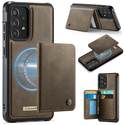 CaseMe Me80 Series Detachable Wallet Magnetic RFID Vegan Leather Phone Case, For Samsung Galaxy S20+ 5G, For Samsung Galaxy S25 / S24 5G, For Samsung Galaxy S25+ / S24+ 5G, For Samsung Galaxy A14 / M44 5G, For Samsung Galaxy A55 5G / A35 5G            ...