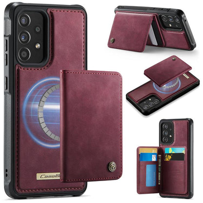 CaseMe Me80 Series Detachable Wallet Magnetic RFID Vegan Leather Phone Case, For Samsung Galaxy S20+ 5G, For Samsung Galaxy S25 / S24 5G, For Samsung Galaxy S25+ / S24+ 5G, For Samsung Galaxy A14 / M44 5G, For Samsung Galaxy A55 5G / A35 5G            ...