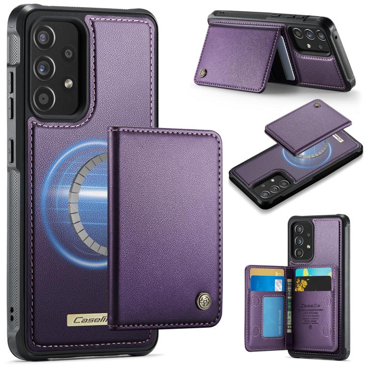 CaseMe Me80 Series Detachable Wallet Magnetic RFID Vegan Leather Phone Case, For Samsung Galaxy S20+ 5G, For Samsung Galaxy S25 / S24 5G, For Samsung Galaxy S25+ / S24+ 5G, For Samsung Galaxy A14 / M44 5G, For Samsung Galaxy A55 5G / A35 5G            ...