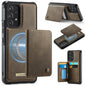 CaseMe Me80 Series Detachable Wallet Magnetic RFID Vegan Leather Phone Case, For Samsung Galaxy S24 FE 5G, For Samsung Galaxy S24 Ultra 5G, For Samsung Galaxy A15, For Samsung Galaxy S23 FE 5G, For Samsung Galaxy A54 5G, For Samsung Galaxy S23 Ultra 5G...
