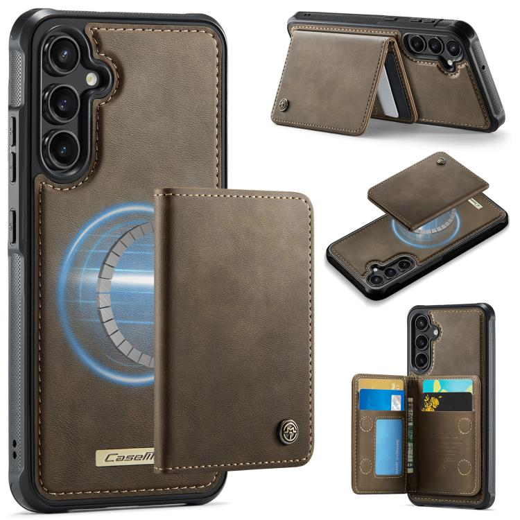 CaseMe Me80 Series Detachable Wallet Magnetic RFID Vegan Leather Phone Case, For Samsung Galaxy S24 FE 5G, For Samsung Galaxy S24 Ultra 5G, For Samsung Galaxy A15, For Samsung Galaxy S23 FE 5G, For Samsung Galaxy A54 5G, For Samsung Galaxy S23 Ultra 5G...