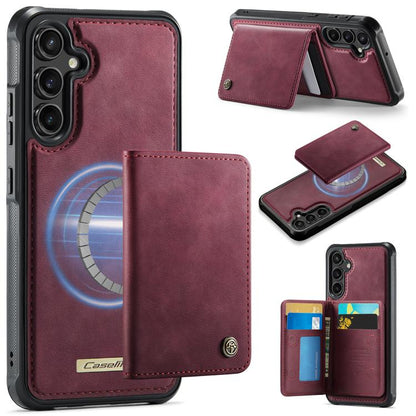 CaseMe Me80 Series Detachable Wallet Magnetic RFID Vegan Leather Phone Case, For Samsung Galaxy S24 FE 5G, For Samsung Galaxy S24 Ultra 5G, For Samsung Galaxy A15, For Samsung Galaxy S23 FE 5G, For Samsung Galaxy A54 5G, For Samsung Galaxy S23 Ultra 5G...
