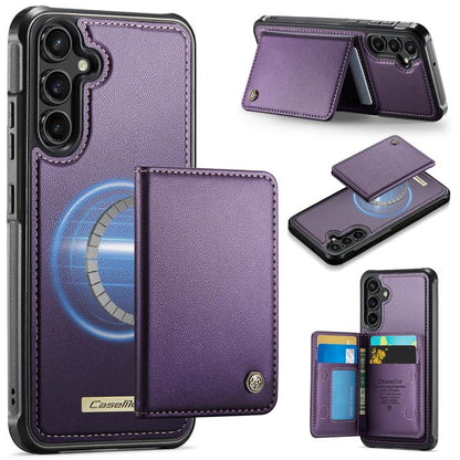CaseMe Me80 Series Detachable Wallet Magnetic RFID Vegan Leather Phone Case, For Samsung Galaxy S24 FE 5G, For Samsung Galaxy S24 Ultra 5G, For Samsung Galaxy A15, For Samsung Galaxy S23 FE 5G, For Samsung Galaxy A54 5G, For Samsung Galaxy S23 Ultra 5G...
