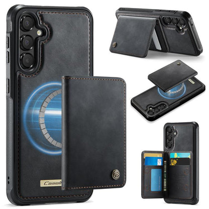 CaseMe Me80 Series Detachable Wallet Magnetic RFID Vegan Leather Phone Case, For Samsung Galaxy S20+ 5G, For Samsung Galaxy S25 / S24 5G, For Samsung Galaxy S25+ / S24+ 5G, For Samsung Galaxy A14 / M44 5G, For Samsung Galaxy A55 5G / A35 5G            ...