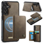 CaseMe Me80 Series Detachable Wallet Magnetic RFID Vegan Leather Phone Case, For Samsung Galaxy S20+ 5G, For Samsung Galaxy S25 / S24 5G, For Samsung Galaxy S25+ / S24+ 5G, For Samsung Galaxy A14 / M44 5G, For Samsung Galaxy A55 5G / A35 5G            ...