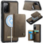 CaseMe Me80 Series Detachable Wallet Magnetic RFID Vegan Leather Phone Case, For Samsung Galaxy S24 FE 5G, For Samsung Galaxy S24 Ultra 5G, For Samsung Galaxy A15, For Samsung Galaxy S23 FE 5G, For Samsung Galaxy A54 5G, For Samsung Galaxy S23 Ultra 5G...