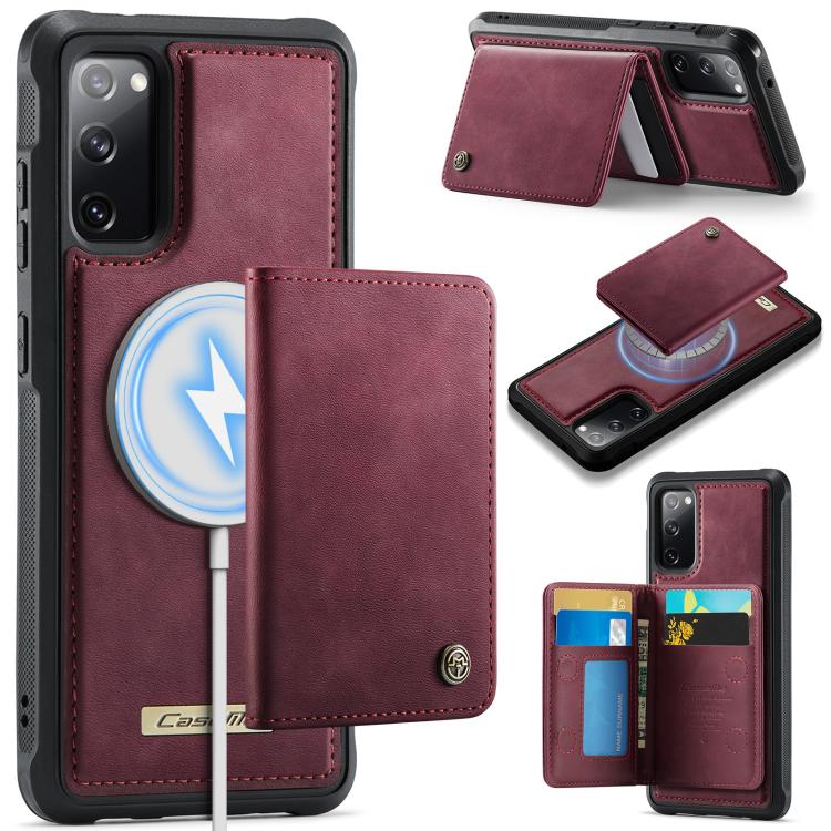 CaseMe Me80 Series Detachable Wallet Magnetic RFID Vegan Leather Phone Case, For Samsung Galaxy S24 FE 5G, For Samsung Galaxy S24 Ultra 5G, For Samsung Galaxy A15, For Samsung Galaxy S23 FE 5G, For Samsung Galaxy A54 5G, For Samsung Galaxy S23 Ultra 5G...