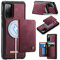 CaseMe Me80 Series Detachable Wallet Magnetic RFID Vegan Leather Phone Case, For Samsung Galaxy S24 FE 5G, For Samsung Galaxy S24 Ultra 5G, For Samsung Galaxy A15, For Samsung Galaxy S23 FE 5G, For Samsung Galaxy A54 5G, For Samsung Galaxy S23 Ultra 5G...