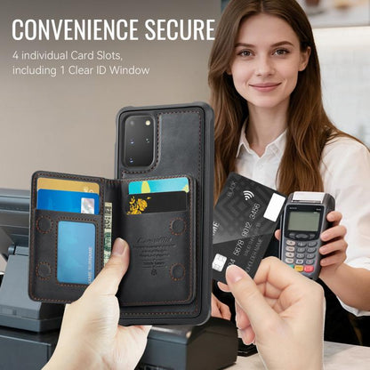 CaseMe Me80 Series Detachable Wallet Magnetic RFID Vegan Leather Phone Case, For Samsung Galaxy S20+ 5G, For Samsung Galaxy S25 / S24 5G, For Samsung Galaxy S25+ / S24+ 5G, For Samsung Galaxy A14 / M44 5G, For Samsung Galaxy A55 5G / A35 5G            ...
