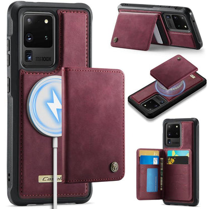 CaseMe Me80 Series Detachable Wallet Magnetic RFID Vegan Leather Phone Case, For Samsung Galaxy S22 Ultra 5G, For Samsung Galaxy S22+ 5G, For Samsung Galaxy S22 5G, For Samsung Galaxy S21 FE 5G, For Samsung Galaxy S21 5G, For Samsung Galaxy S21+ 5G    ...