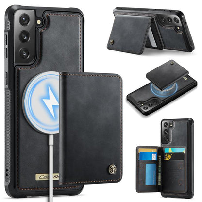 CaseMe Me80 Series Detachable Wallet Magnetic RFID Vegan Leather Phone Case, For Samsung Galaxy S22 Ultra 5G, For Samsung Galaxy S22+ 5G, For Samsung Galaxy S22 5G, For Samsung Galaxy S21 FE 5G, For Samsung Galaxy S21 5G, For Samsung Galaxy S21+ 5G    ...