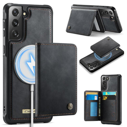 CaseMe Me80 Series Detachable Wallet Magnetic RFID Vegan Leather Phone Case, For Samsung Galaxy S22 Ultra 5G, For Samsung Galaxy S22+ 5G, For Samsung Galaxy S22 5G, For Samsung Galaxy S21 FE 5G, For Samsung Galaxy S21 5G, For Samsung Galaxy S21+ 5G    ...