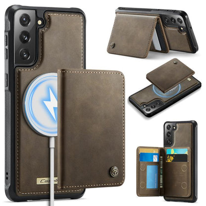 CaseMe Me80 Series Detachable Wallet Magnetic RFID Vegan Leather Phone Case, For Samsung Galaxy S22 Ultra 5G, For Samsung Galaxy S22+ 5G, For Samsung Galaxy S22 5G, For Samsung Galaxy S21 FE 5G, For Samsung Galaxy S21 5G, For Samsung Galaxy S21+ 5G    ...