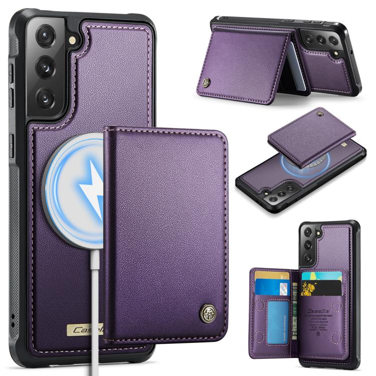 CaseMe Me80 Series Detachable Wallet Magnetic RFID Vegan Leather Phone Case, For Samsung Galaxy S22 Ultra 5G, For Samsung Galaxy S22+ 5G, For Samsung Galaxy S22 5G, For Samsung Galaxy S21 FE 5G, For Samsung Galaxy S21 5G, For Samsung Galaxy S21+ 5G    ...