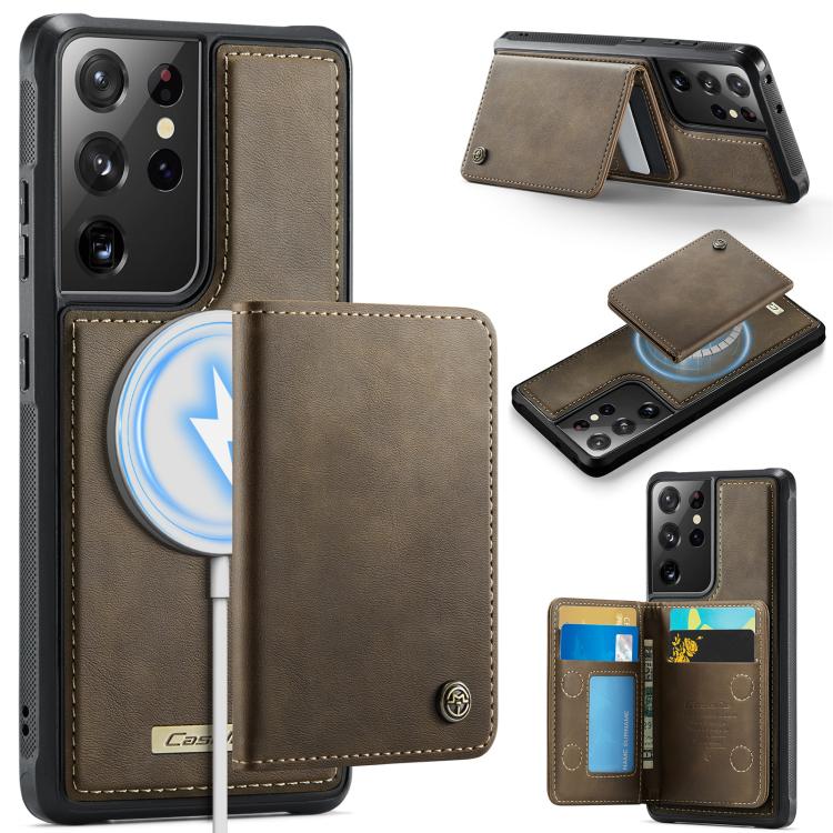 CaseMe Me80 Series Detachable Wallet Magnetic RFID Vegan Leather Phone Case, For Samsung Galaxy S22 Ultra 5G, For Samsung Galaxy S22+ 5G, For Samsung Galaxy S22 5G, For Samsung Galaxy S21 FE 5G, For Samsung Galaxy S21 5G, For Samsung Galaxy S21+ 5G    ...