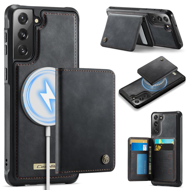 CaseMe Me80 Series Detachable Wallet Magnetic RFID Vegan Leather Phone Case, For Samsung Galaxy S22 Ultra 5G, For Samsung Galaxy S22+ 5G, For Samsung Galaxy S22 5G, For Samsung Galaxy S21 FE 5G, For Samsung Galaxy S21 5G, For Samsung Galaxy S21+ 5G    ...