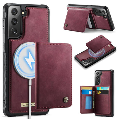 CaseMe Me80 Series Detachable Wallet Magnetic RFID Vegan Leather Phone Case, For Samsung Galaxy S22 Ultra 5G, For Samsung Galaxy S22+ 5G, For Samsung Galaxy S22 5G, For Samsung Galaxy S21 FE 5G, For Samsung Galaxy S21 5G, For Samsung Galaxy S21+ 5G    ...