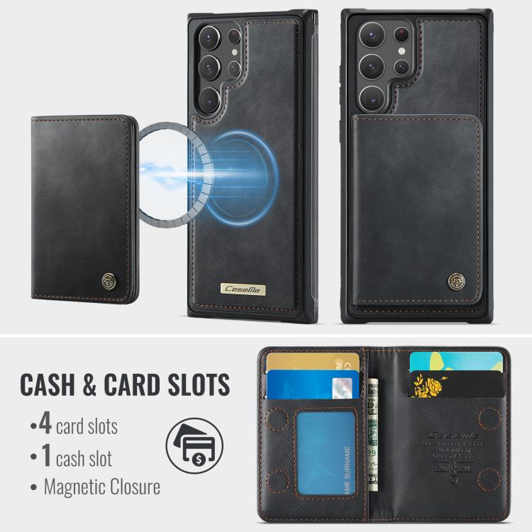 CaseMe Me80 Series Detachable Wallet Magnetic RFID Vegan Leather Phone Case, For Samsung Galaxy S22 Ultra 5G, For Samsung Galaxy S22+ 5G, For Samsung Galaxy S22 5G, For Samsung Galaxy S21 FE 5G, For Samsung Galaxy S21 5G, For Samsung Galaxy S21+ 5G    ...