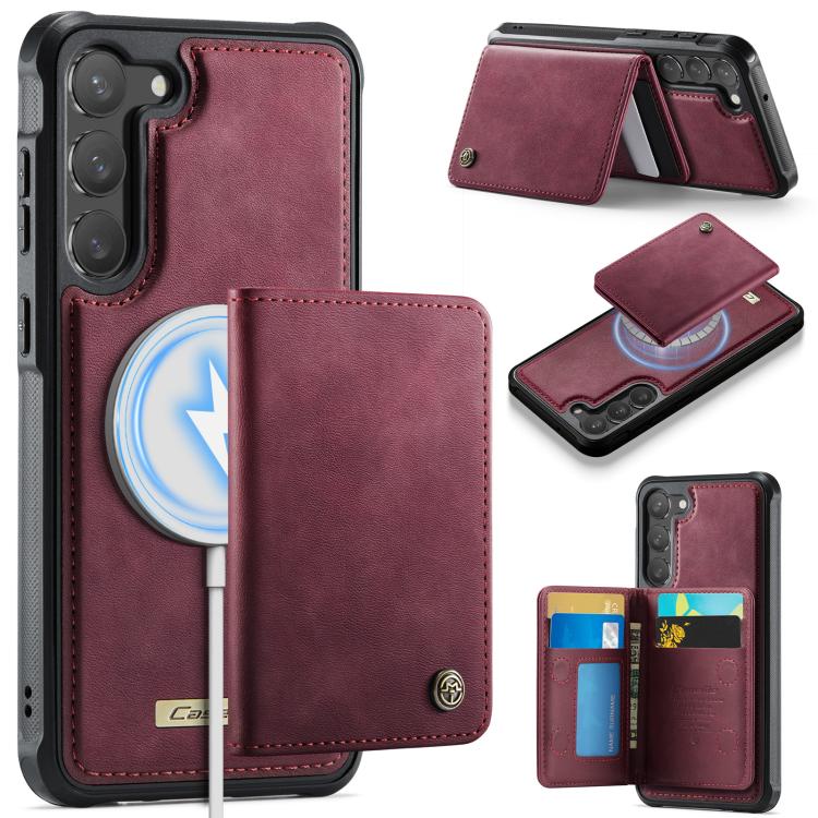 CaseMe Me80 Series Detachable Wallet Magnetic RFID Vegan Leather Phone Case, For Samsung Galaxy S24 FE 5G, For Samsung Galaxy S24 Ultra 5G, For Samsung Galaxy A15, For Samsung Galaxy S23 FE 5G, For Samsung Galaxy A54 5G, For Samsung Galaxy S23 Ultra 5G...